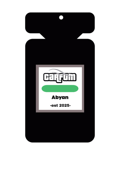 Odorizant Carfum Classic Card Abyan